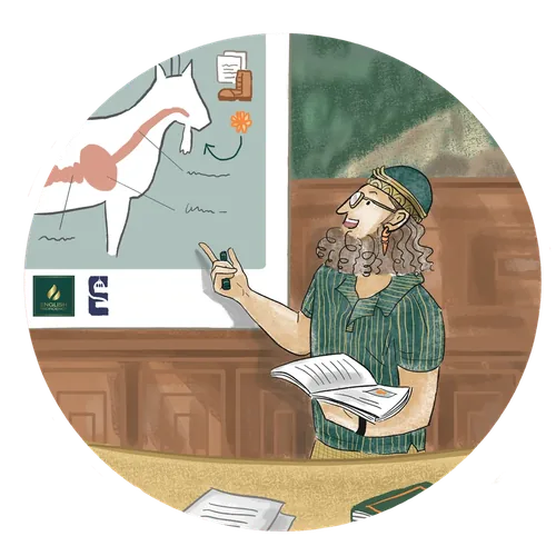 Illustration originale d’une présentation sur un sujet professionnel